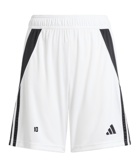 adidas Tiro 24 Short Kids Weiss Schwarz