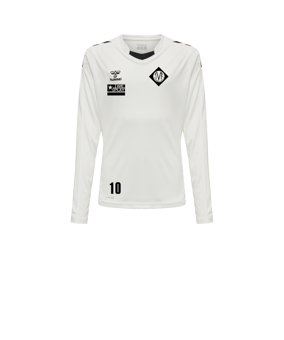 Hummel hmlCORE XK Trikot langarm Kids Weiss F9001