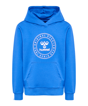 Hummel Cuatro Circle Hoody Kids Blau F7010 - blau