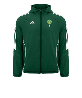 Veste coupe-vent adidas Tiro 24 verte blanche 