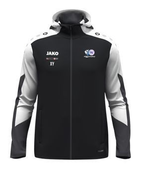 JAKO Dynamic Kapuzenjacke Kids Schwarz F826