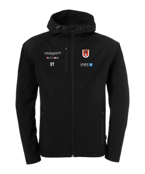 uhlsport Essential Softshell Jacke Schwarz F01 