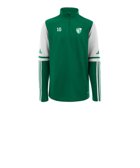 adidas Squadra 25 HalfZip Sweatshirt Enfants Vert 