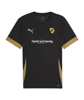PUMA teamGOAL Matchday Trikot Schwarz Gold F28