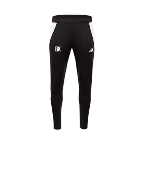 adidas Tiro 24 Trainingshose Schwarz Weiss