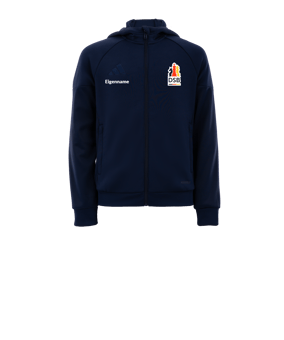 adidas Tiro 25 Travel Kapuzenjacke Kids Blau