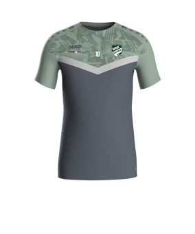 JAKO Iconic T-Shirt Grau Grün F852