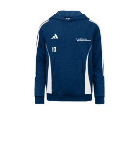 adidas Tiro 24 Hoody Blau Weiss