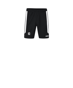 JAKO Power Short Kids Schwarz Weiss F802