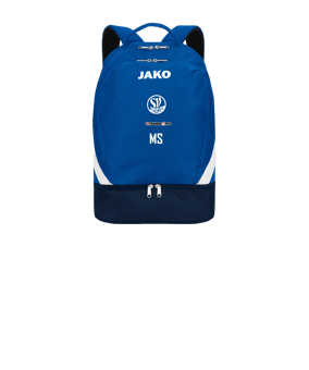 JAKO Iconic Rucksack mit Bodenfach Blau F403