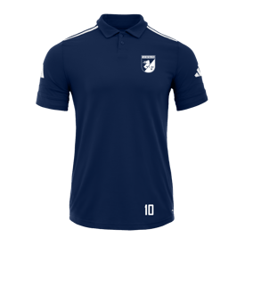 adidas Squadra 25 Polo Blau