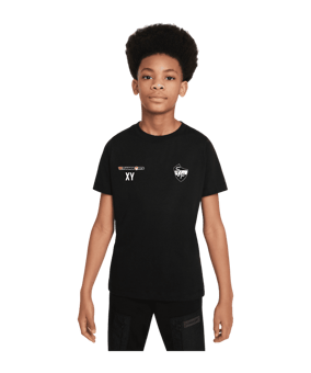 Nike Park 20 T-Shirt Kids Schwarz Weiss F010