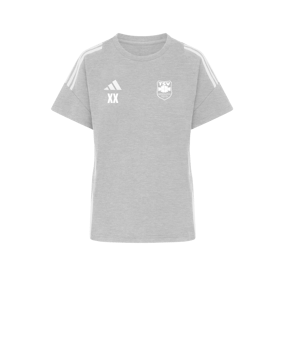 adidas Tiro 24 T-Shirt Damen Grau Weiss