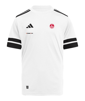 adidas Squadra 25 Trikot Kids Weiß Schwarz