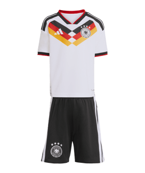 adidas DFB Deutschland Trikot Set Home WM 2026 Kids Weiß - weiss