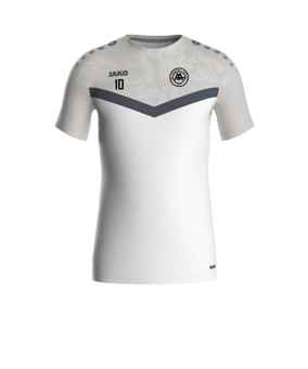 JAKO Iconic T-Shirt Weiss Grau F016