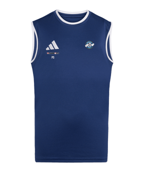 adidas Entrada 26 Tanktop Kids Dunkelblau