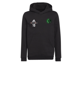 adidas Entrada 22 Hoody Kids Schwarz