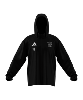 adidas Entrada 26 Regenjacke Schwarz