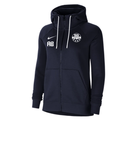 Nike Park 20 Fleece Kapuzenjacke Damen Blau F451