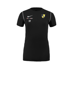 Nike Park 20 T-Shirt Damen Schwarz Weiss F010
