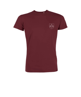 Merch Creator 2.0 T-Shirt Burgundy | #justlogo1c