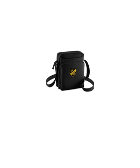 Merch Cross Body Bag Black  | #logo4c