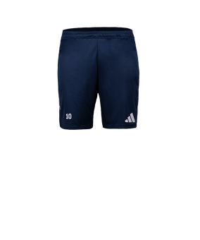 adidas Training Short Dunkelblau mit Reißverschluss