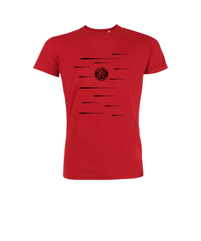 Merch Creator 2.0 T-Shirt Red | #lines