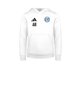 adidas Entrada 26 Hoody Kids Weiß