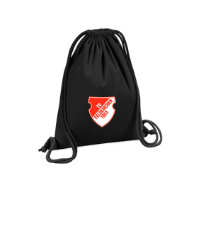 Merch Organic Premium Cotton Gymsack Black | #logo4c