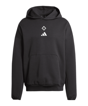 adidas Hamburger SV Hoody Nero - nero
