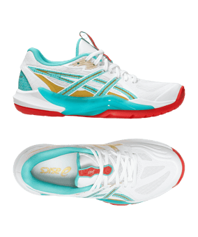 Asics Powerbreak FF Damen Weiß - weiss