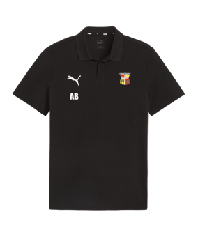 PUMA teamGOAL Casuals Poloshirt Schwarz F03