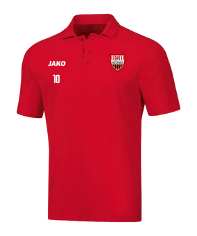 JAKO Base Poloshirt Rot F01