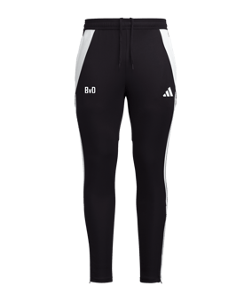 adidas Tiro 24 Trainingshose Schwarz Weiss