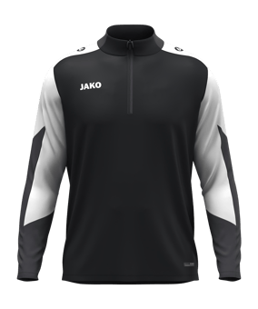 JAKO Dynamic Zip Top Sweatshirt Kids Schwarz F826 - schwarz
