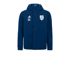 adidas Entrada 22 Allwetterjacke Kids Blau