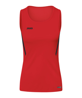 JAKO Challenge Tanktop Damen Rot Schwarz F101 - rot