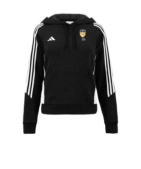 Sweat à capuche femme adidas Tiro 24 noir blanc 