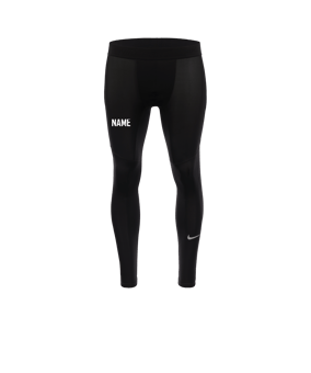 Nike Pro Training Tight Schwarz Weiss F010