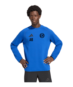 adidas Tiro Travel Sweatshirt Blau