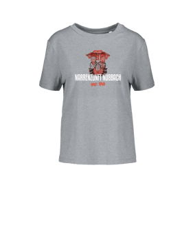 Merch Muser T-Shirt Women Heather Grey | #logo