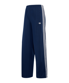 adidas Originals Pinstripe Firebird Loose Track pantalon Femmes Bleu - bleu