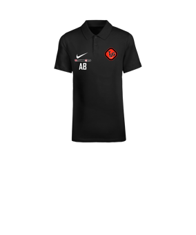 Nike Park 26 Polo Kids Schwarz F010