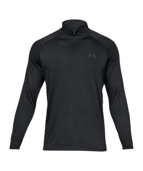 Under Armour Tech 2.0 1/2 Zip Zip Top Schwarz F001 - schwarz