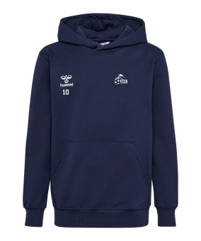 Sweat à capuche Hummel GO 2.0 enfant bleu F7026 