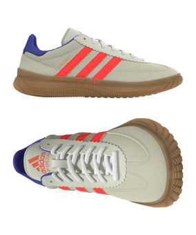adidas HB Spezial Pro Indoor Weiss Rot - weiss