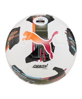 PUMA Orbita 4 HYB Trainingsball Weiss F01 - weiss