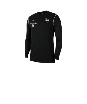 Nike Park 20 Sweatshirt Kids Schwarz Weiss F010